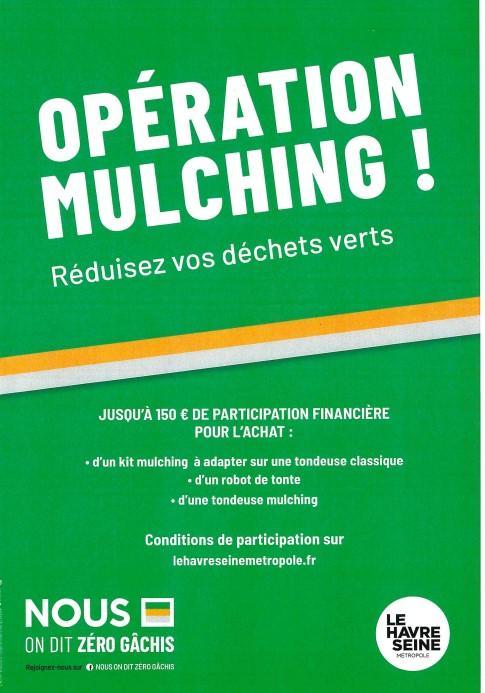 opération mulching